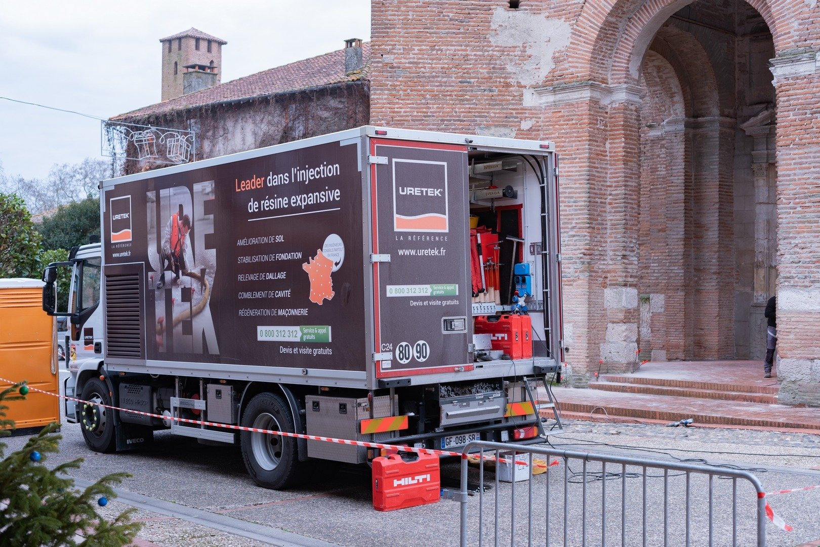Camion atelier URETEK