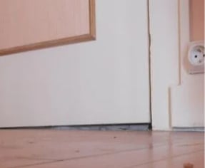 distorsion d'une porte