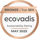 médaille de bronze ecovadis 2025 pour uretek
