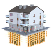 Solution d'injection de résine expansive URETEK pour stabiliser les immeubles sensibles et conforter les fondations 