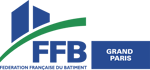 Logo Fédération Française du Bâtiment - FFB Ile de France - Pôle Construction dont URETEK est partenaire