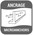 Ancrage d'ouvrages MICROANCHORS par URETEK