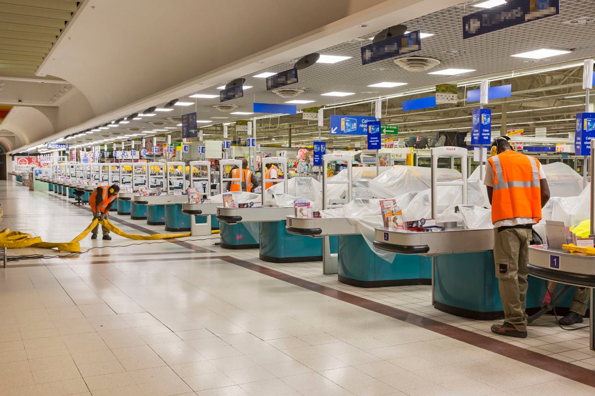 Photo du carrefour d'angers