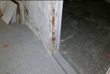 Fissure dans le mur 