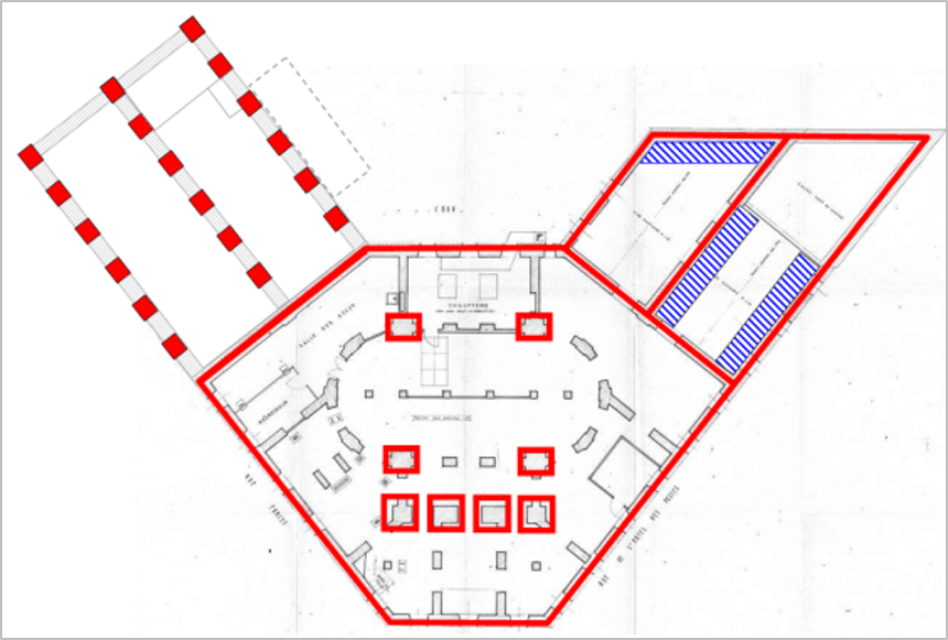 schéma du plan intervention uretek