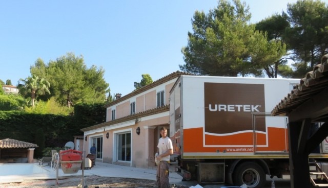 Photo d'un camion URETEK