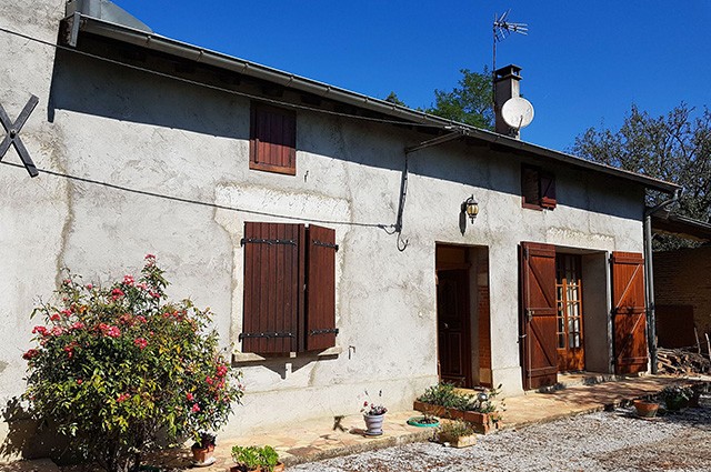 Maison fissurée du sud de la France
