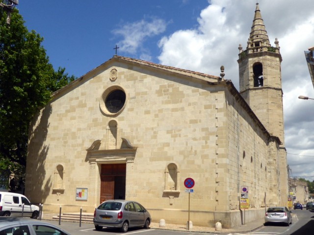 Photo de l'église Saint-Sauveur dans l'Hérault après intervention d'URETEK