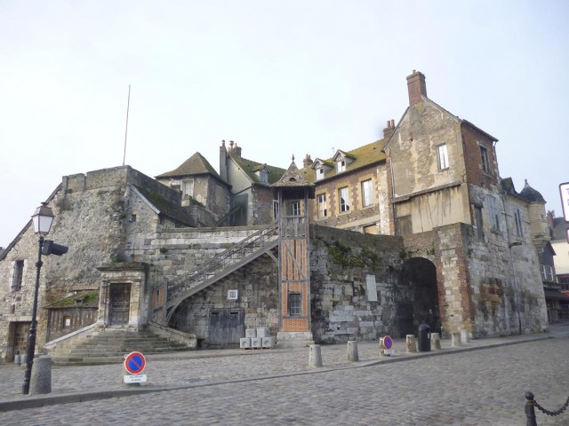 Photo de la lieutenance à Honfleur