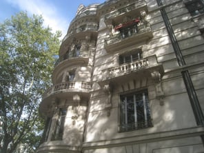 Façade de l'immeuble 