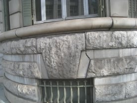 Mur de l'immeuble 
