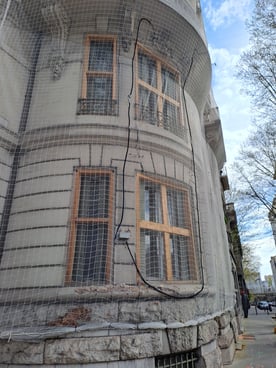 Façade de l'immeuble