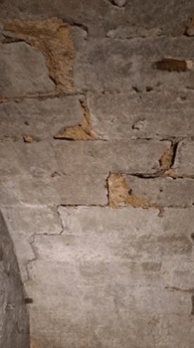 Fissure en escalier