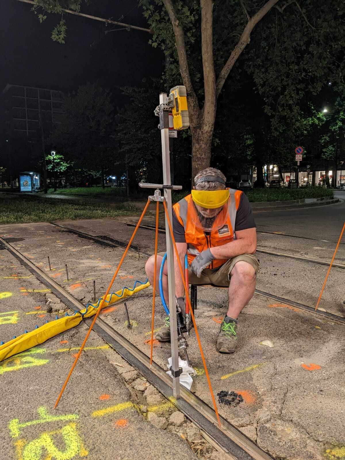 Proceso de inyección de resina