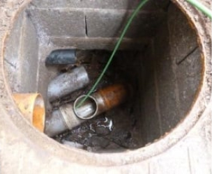 rupture de canalisation enterrée