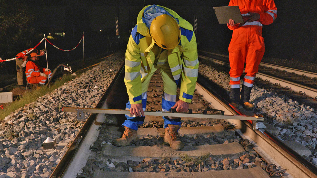 inclinomètre triaxial contrôle en temps réel des déplacements du ballast ferroviaire