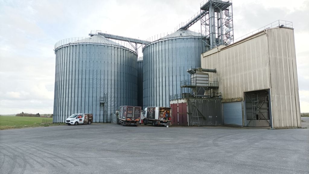 Silos vue d'ensemble